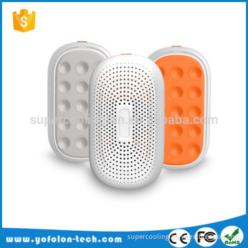 2017 Compact & Light Weight suckers and power bank Design portable mini outdoor bluetooth speaker for smart phones and PC
